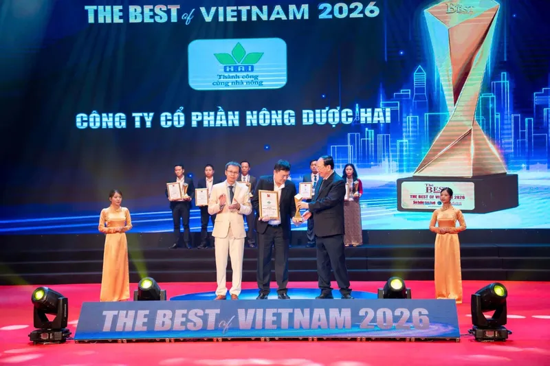 Sản phẩm the best of vn 2026   01 — Công Ty Cổ Phần Nông Dược HAI — MST 0301242080