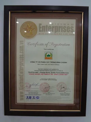 Sản phẩm 988236 — Công Ty Cổ Phần Cây Trồng Bình Chánh — MST 0301432927
