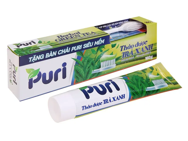 Sản phẩm bo kem danh rang va ban chai danh rang puri thao duoc tra xanh 160g 202105252242009087 — Công Ty TNHH Sản Xuất Thương Mại Liên Thành Phát — MST 0301442749