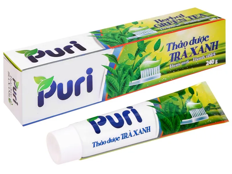 Sản phẩm kem danh rang puri thao duoc tra xanh 240g 202105252231550961 — Công Ty TNHH Sản Xuất Thương Mại Liên Thành Phát — MST 0301442749