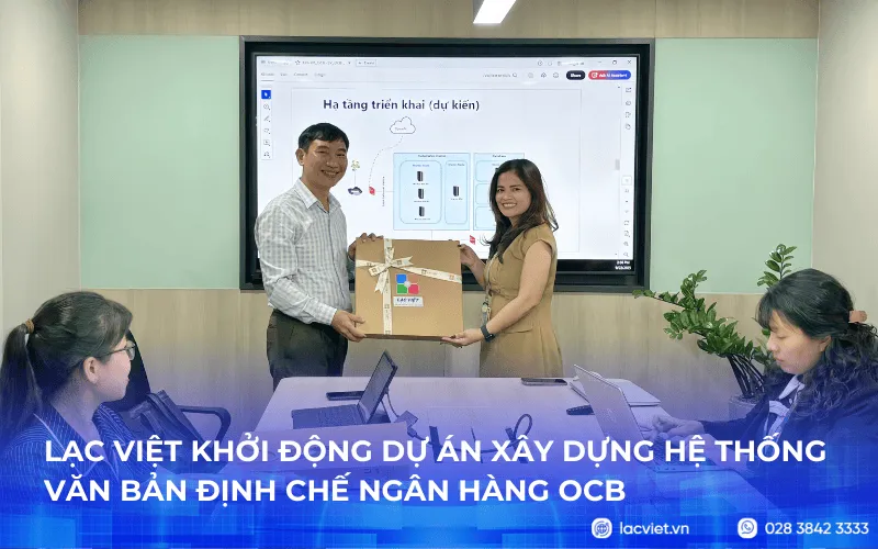 Sản phẩm Lac viet kick off OCB — Công Ty Cổ Phần Tin Học Lạc Việt — MST 0301448733