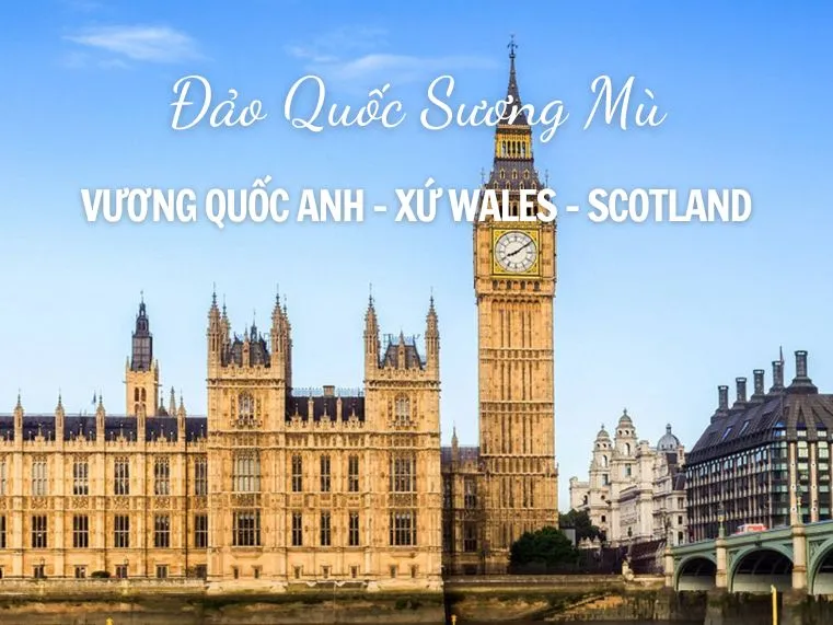 Sản phẩm Hong Ngoc ha Travel Đảo Quốc Sương Mù VƯƠNG QUỐC ANH – XỨ WALES SCOTLAND — Công Ty Cổ Phần Xây Dựng Thương Mại Du Lịch Hồng Ngọc Hà — MST 0301479499