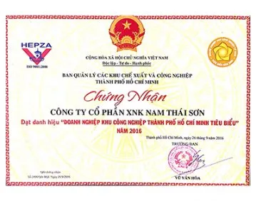 Sản phẩm Doanh nghiệp KCN tiêu biểu 2016 359x283 — Bao Bì Nhựa Nam Thái Sơn - Công Ty CP Xuất Nhập Khẩu Nam Thái Sơn — MST 0301482452