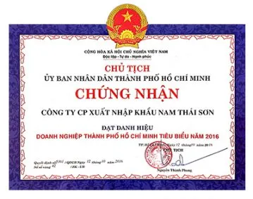 Sản phẩm Doanh nghiệp tiêu biểu 2016 359x283 — Bao Bì Nhựa Nam Thái Sơn - Công Ty CP Xuất Nhập Khẩu Nam Thái Sơn — MST 0301482452