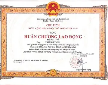 Sản phẩm Huan chuong lao dong hang 2 nam 2019 359x283 — Bao Bì Nhựa Nam Thái Sơn - Công Ty CP Xuất Nhập Khẩu Nam Thái Sơn — MST 0301482452