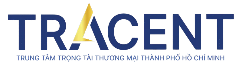 Logo Trọng Tài Thương Mại TRACENT - Trung Tâm Trọng Tài Thương Mại TPHCM