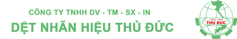 Logo Công Ty TNHH Dịch Vụ Thương Mại Sản Xuất In Dệt Nhãn Hiệu Thủ Đức