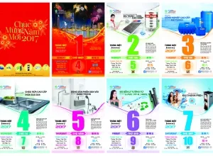 Sản phẩm lich — Công Ty TNHH Kim An Đông — MST 0301847047