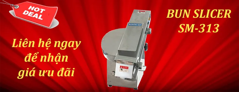 Sản phẩm BUN SLICER SM 313 — Công Ty Cổ Phần Sản Xuất Thương Mại Xây Dựng Hoàn Cầu — MST 0301960268