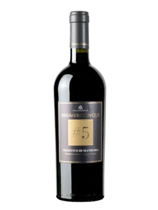 Sản phẩm 960x1280x1 NUMEROCINQUE 5 Primitivo Di Manduria — Công Ty TNHH Sinh Nông — MST 0302073741