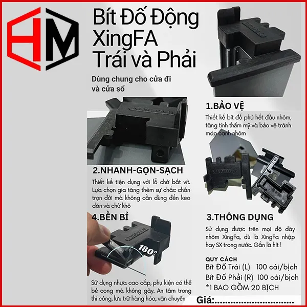 Sản phẩm Bit do dong XingFa — Hộ Kinh Doanh Hoàng Minh — MST 0302119925