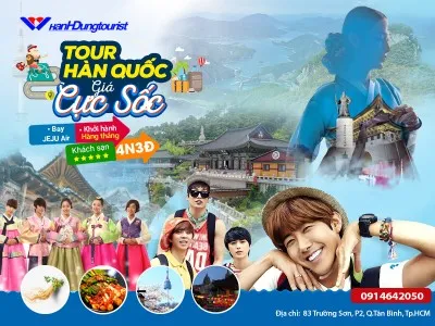 Sản phẩm du lich han quoc2 — Công Ty TNHH Thương Mại Dịch Vụ Du Lịch Hạnh Dung — MST 0302166650