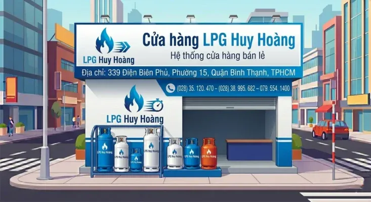 Sản phẩm Htbl gas lpg Huy Hoang 733x400 — Gas Thanh Bình - Công Ty TNHH TM - DV Gas Thanh Bình — MST 0302171805