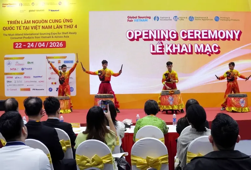 Sản phẩm Global Sourcing Fair Vietnam 2026 scaled e1776847716101 1024x696 — Bao Bì Giấy Mai Thư - Công Ty Cổ Phần Bao Bì Mai Thư — MST 0302177349
