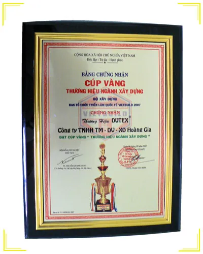 Sản phẩm thanhtich_l462 — Công Ty TNHH Thương Mại - Dịch Vụ - Xây Dựng Hoàng Gia — MST 0302215629