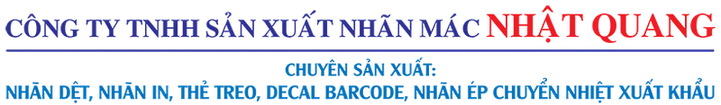 Sản phẩm 39368_vi — Nhãn Mác Nhật Quang - Công Ty TNHH Sản Xuất Nhãn Mác Nhật Quang — MST 0302459713