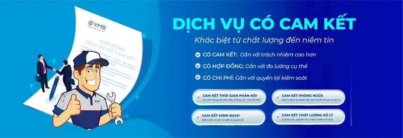 Sản phẩm VMS DICH VU CO CAM KET web — Công Ty TNHH Thương Mại & Kỹ Thuật V.M.S — MST 0302547430