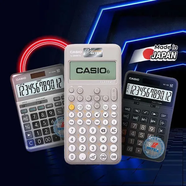 Sản phẩm menu casio — Công Ty Cổ Phần Xuất Nhập Khẩu Bình Tây — MST 0302562816
