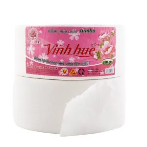Sản phẩm Giay ve sinh cao cap cuon lon Vinh Hue 700 gr 1 300x300 — Công Ty Cổ Phần Giấy Vĩnh Huê — MST 0302566539