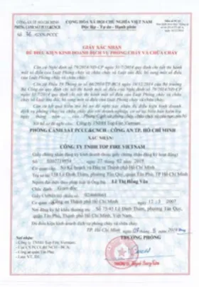 Sản phẩm cn3 1734938492 — Công Ty TNHH Top Fire VietNam — MST 0302719954