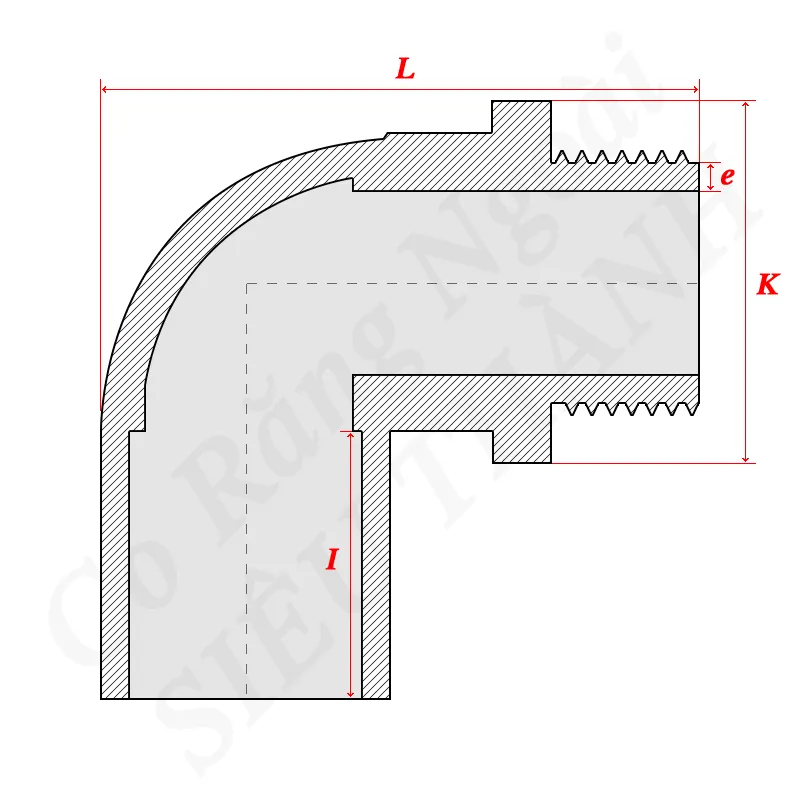 Sản phẩm phu kien upvc co rang ngoai nhua sieu thanh mc — Công Ty TNHH Sản Xuất Thương Mại Siêu Thành — MST 0302784470