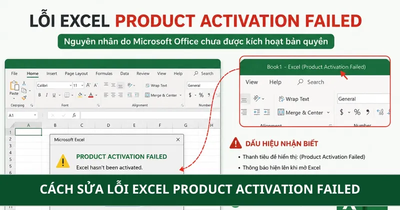 Sản phẩm loi excel product activation failed 5760 — Công Ty TNHH Tin Học Thành Nhân — MST 0302802641