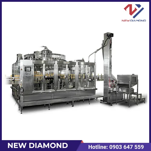 Sản phẩm may chiet chai dong nap toc do cao 1a — Văn Phòng Đại Điện - Công Ty TNHH Thiết Bị New Diamond — MST 0302862513