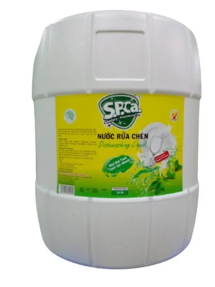 Sản phẩm Rua chen 20L Chanh — Hóa Mỹ Phẩm S.P.Ca - Công Ty TNHH Sản Xuất Xây Dựng Thương Mại Rạng Đông S.P.Ca — MST 0302871476
