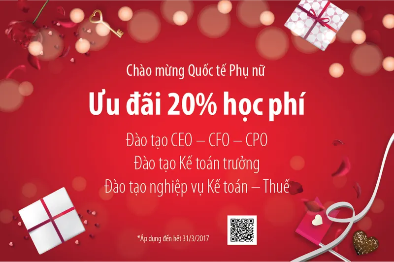 Sản phẩm uu dai hoc phi chao mung quoc te phu nu ava — Viện Kế Toán Quản Trị Doanh Nghiệp — MST 0302927979