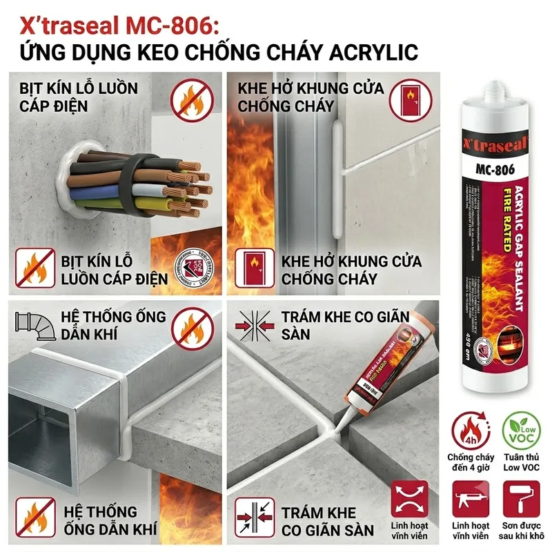 Sản phẩm chong chay bang keo silicone chong chay acrylic — Keo Silicone Xtraseal - Công Ty TNHH TM Xây Dựng Dũng Thành — MST 0302976197
