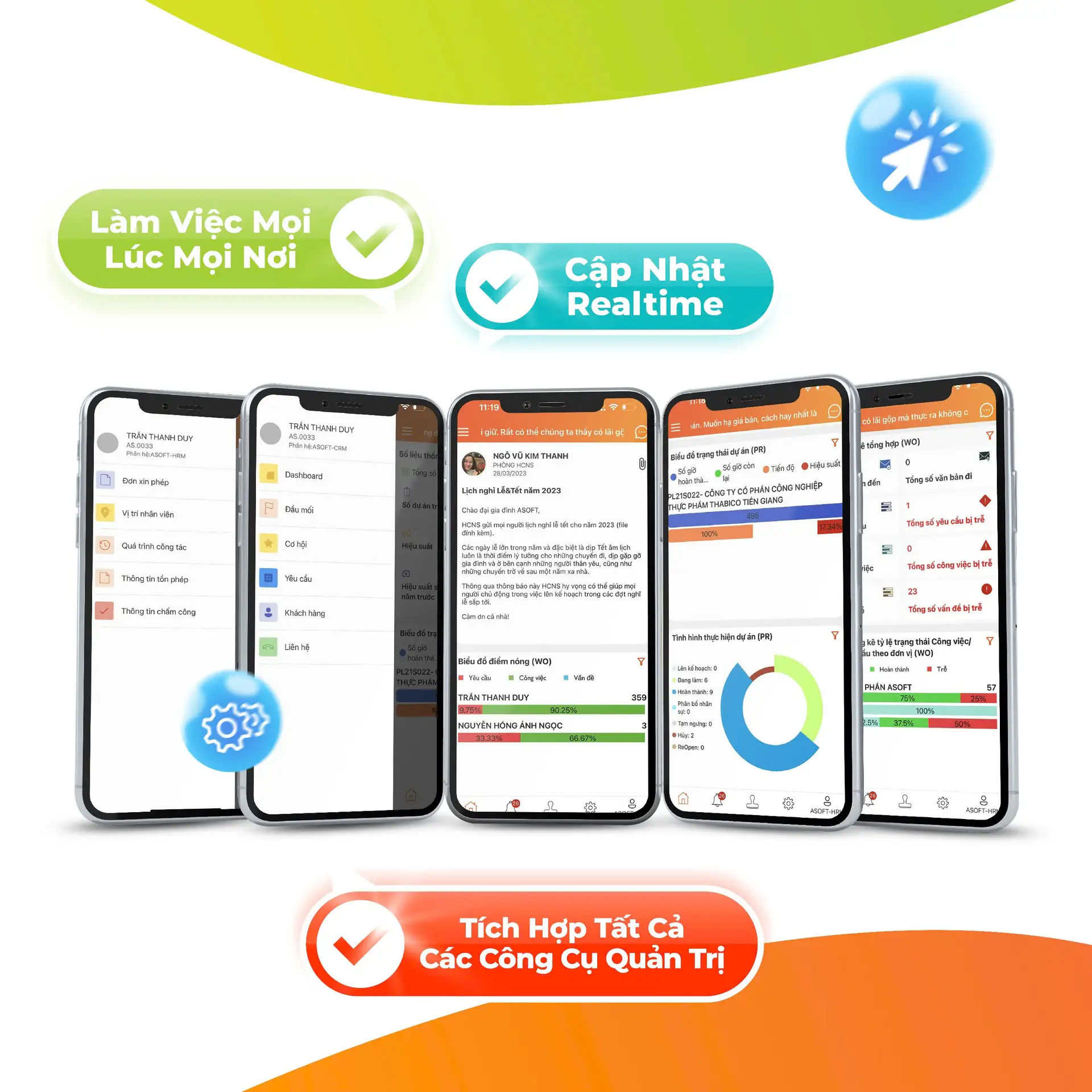 Sản phẩm APP — Công Ty Cổ Phần ASOFT — MST 0302986741