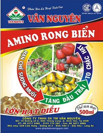 Sản phẩm lon hat dieu 0,5l — Công Ty TNHH Sản Xuất Thương Mại Vân Nguyên — MST 0302993996