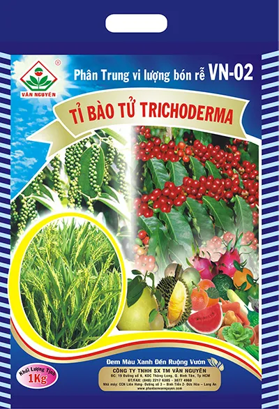 Sản phẩm tui trichoderma — Công Ty TNHH Sản Xuất Thương Mại Vân Nguyên — MST 0302993996