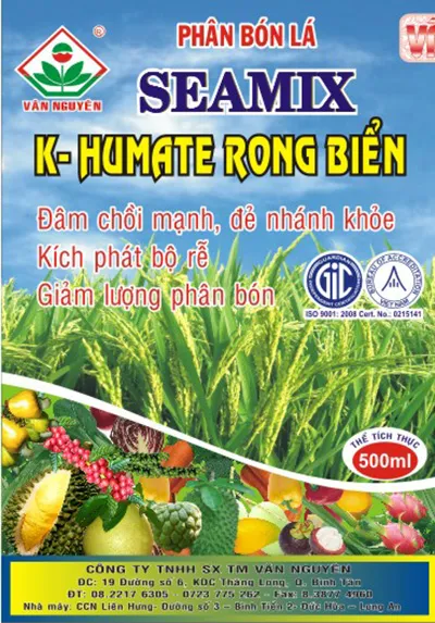 Sản phẩm KHUMATE tong hop 500ml — Công Ty TNHH Sản Xuất Thương Mại Vân Nguyên — MST 0302993996