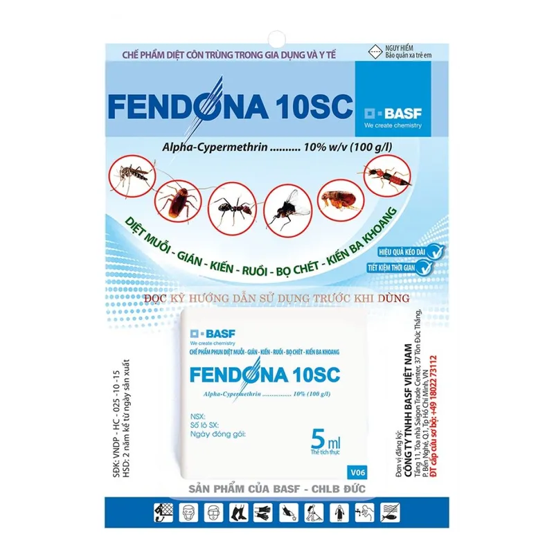 Sản phẩm fendona 10sc — Công Ty Cổ Phần Đầu Tư Hợp Trí — MST 0303015573