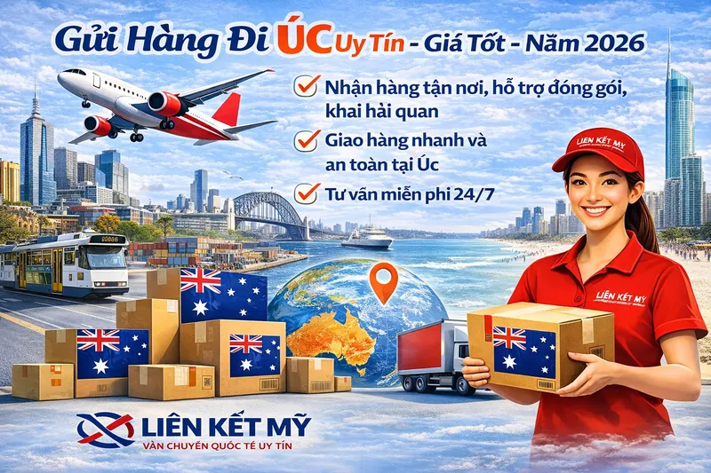 Sản phẩm gui hang di uc 2 — Công Ty TNHH Giao Nhận Vận Tải Liên Kết Mỹ — MST 0303035925