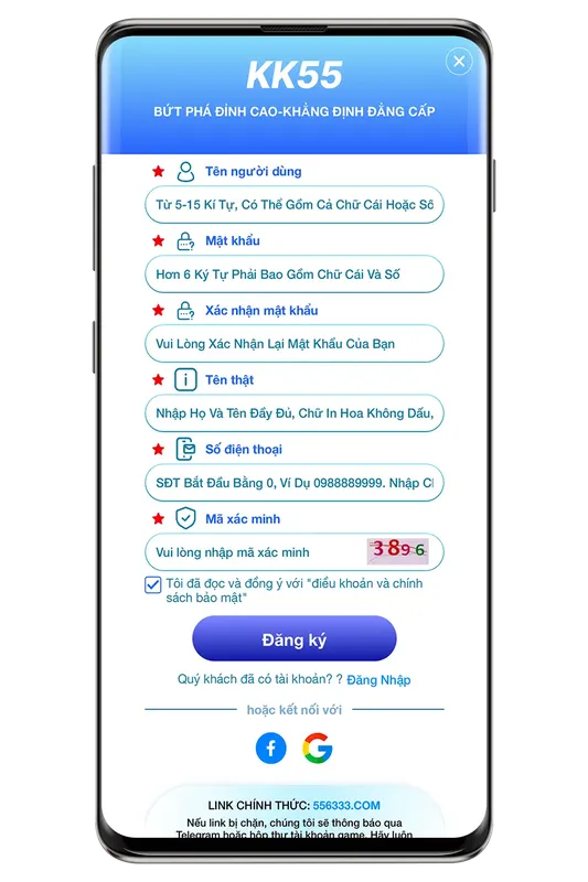 Sản phẩm 07 skrin of site casino kk55 — Vải Bạt Đăng Tâm - Công Ty TNHH SX TM Xuất Nhập Khẩu Đ.T Đăng Tâm — MST 0303058143