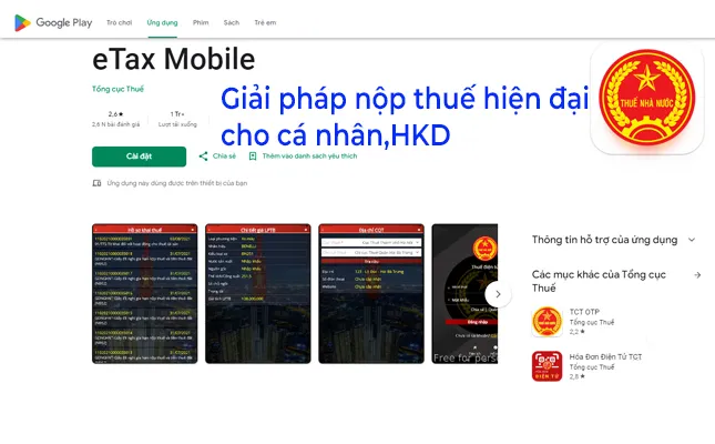 Sản phẩm etax mobile giai phap nop thue hien dai cho ca nhan hkd — Công Ty CP Hệ Thống Luật Nguyễn/ VP Luật Sư Luật Nguyễn — MST 0303078012