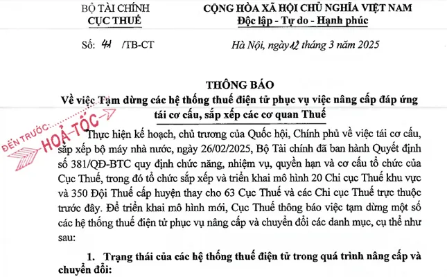 Sản phẩm tam dung cac he thong thue dien tu tu 12 3 den 17 3 2025 — Công Ty CP Hệ Thống Luật Nguyễn/ VP Luật Sư Luật Nguyễn — MST 0303078012