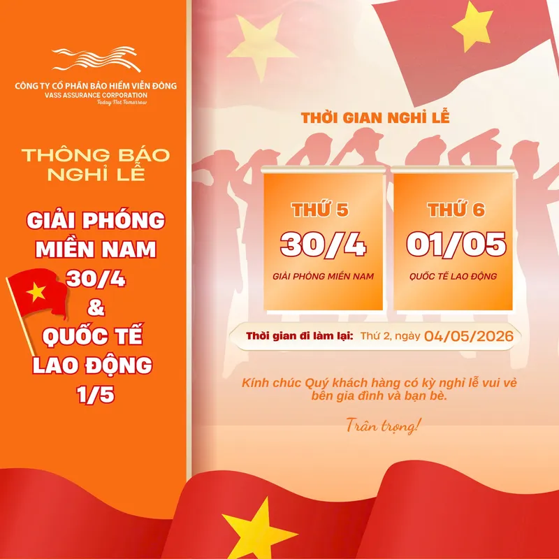 Sản phẩm 30 4 — Công Ty Cổ Phần Bảo Hiểm Viễn Đông — MST 0303099446