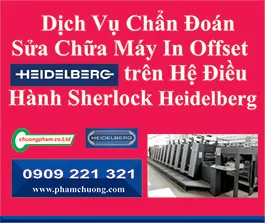 Sản phẩm 68 dich vu chan doan sua chua may in offset heidelberg tren he dieu hanh sherlock — Ngành In Phạm Chương - Công Ty TNHH MTV Phạm Chương — MST 0303112873