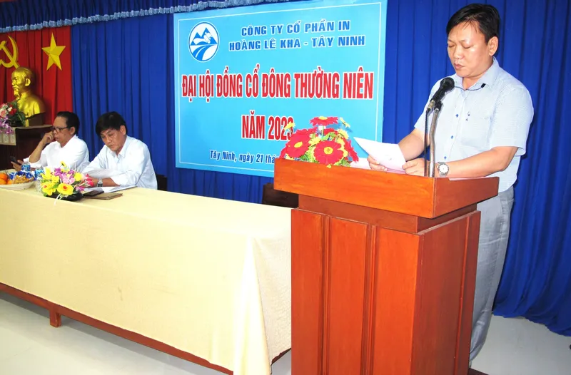 Sản phẩm DHCD In HLK 2023 scaled — Tổng Công Ty Văn Hóa Sài Gòn — MST 0303158155