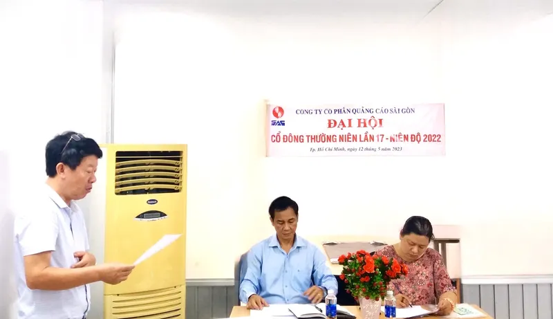 Sản phẩm DHCD Quang cao 2023 — Tổng Công Ty Văn Hóa Sài Gòn — MST 0303158155