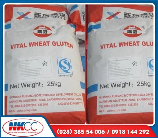 Sản phẩm gluten xinruifn — Phụ Gia Thực Phẩm Ngọc Kim Châu - Công Ty TNHH Thương Mại Ngọc Kim Châu — MST 0303186191