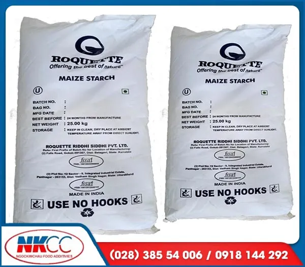 Sản phẩm tinh bot bap roquette an dofn — Phụ Gia Thực Phẩm Ngọc Kim Châu - Công Ty TNHH Thương Mại Ngọc Kim Châu — MST 0303186191
