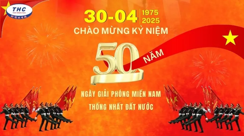 Sản phẩm chao mung ky niem nam muoi nam thong nhat dat nuoc — Công Ty Cổ Phần Cơ Điện Tân Hoàn Cầu — MST 0303225556