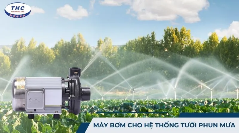 Sản phẩm may bom cho he thong tuoi phun mua — Công Ty Cổ Phần Cơ Điện Tân Hoàn Cầu — MST 0303225556
