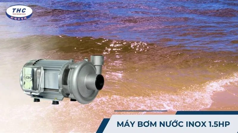 Sản phẩm may bom nuoc inox 1 5hp — Công Ty Cổ Phần Cơ Điện Tân Hoàn Cầu — MST 0303225556