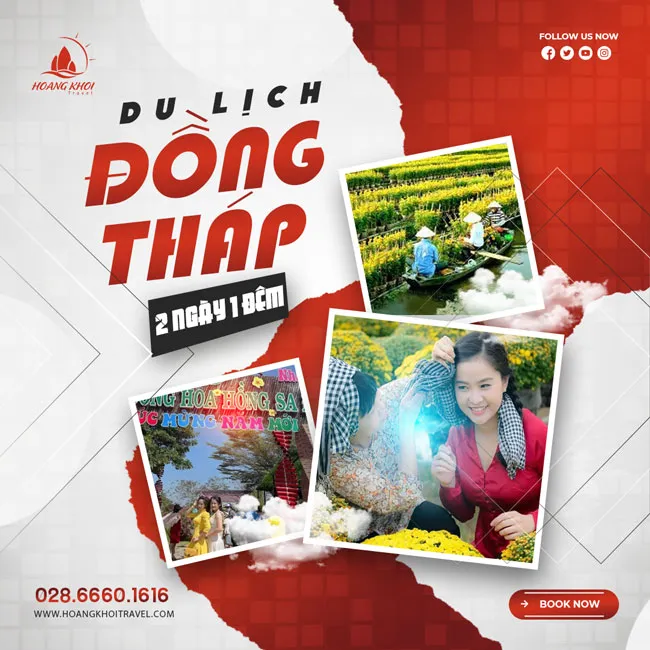 Sản phẩm tour dong thap 2 ngay 1 dem 2024125546968735 — Công Ty TNHH Du Lịch Hoàng Khởi — MST 0303269112