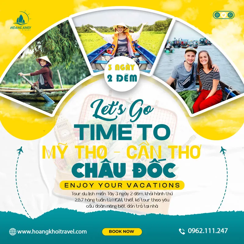 Sản phẩm tour mien tay 3 ngay 2 dem my tho can tho chau doc892079144133 — Công Ty TNHH Du Lịch Hoàng Khởi — MST 0303269112